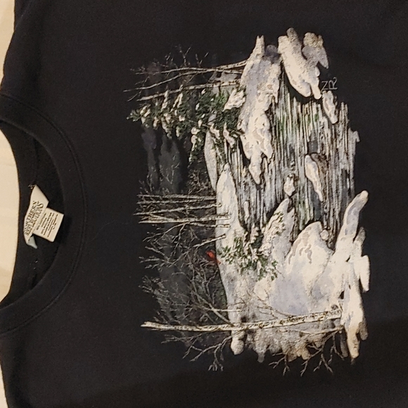 Northern Reflections Navy Sweatshirt Size Large - Picture 5 of 12